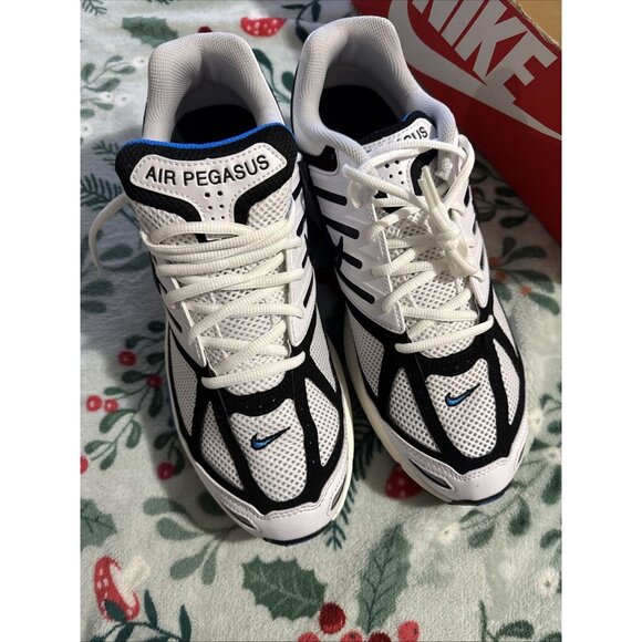 Mens Size 12.5 Nike Air Pegasus 2005 White Photo Blue Black Sneakers IB3971 100 main image 7